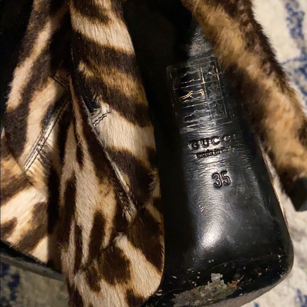 Gucci calf hair booties - Picture 5 of 6